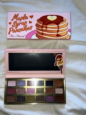 Too Faced Maple Syrup Pancakes Eyeshadow Palette - Pink, Purple & Brown Shades